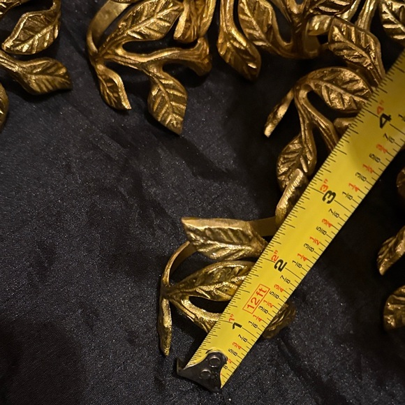 Gold Leaf Napkin Rings - Picture 8 of 8
